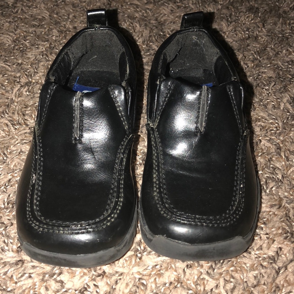 Stacy Adams Black Leather Shoes 7m